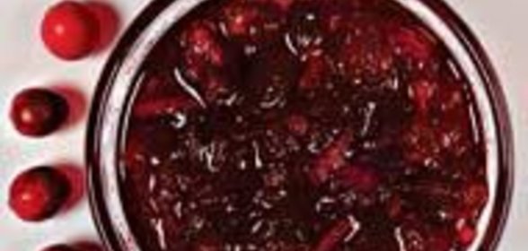 Клюквенная приправа к индейке