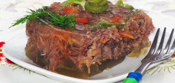 Холодец В лесу родилась ёлочка