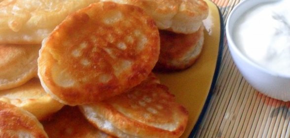 Оладьи на молоке