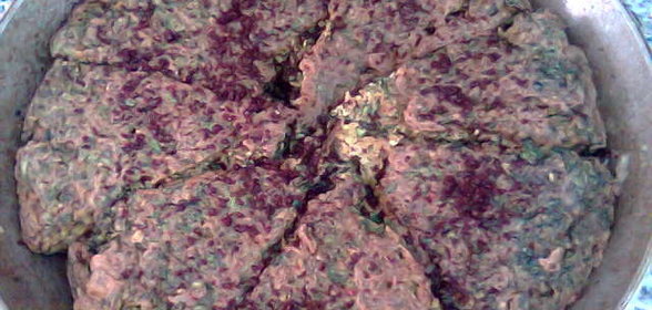 Бадымджан кюкюсю(баклажано_ореховая запеканка)