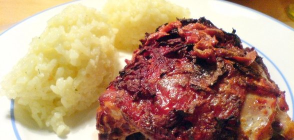 Красная курица, она же Purple chicken - рецепт для моего друга elitna