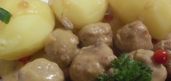 Коттбулар - мясные фрикадельки (Köttbular)