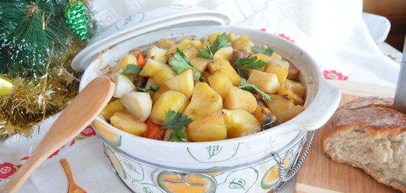 Блины с яблоками