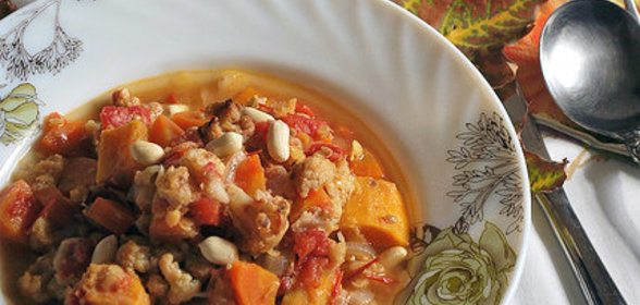 Эфиопское рагу с арахисом