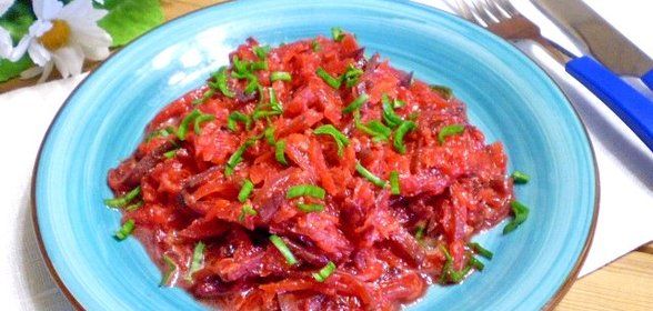 Овощное рагу к макаронам