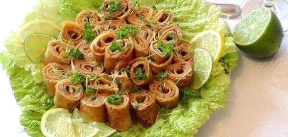 Закуска из печени трески