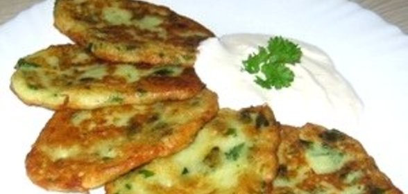 Блинчики из кабачков для детей