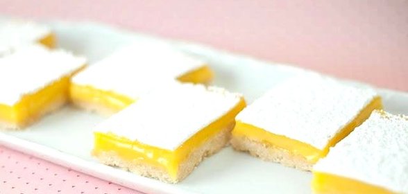 Лимонные пирожные