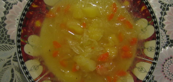 щи из квашенной капусты (мой вариант)