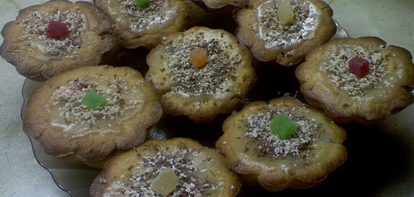 Апельсиново-творожные маффины