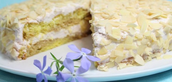 Торт Королева Снежная . Несложный рецепт приготовления