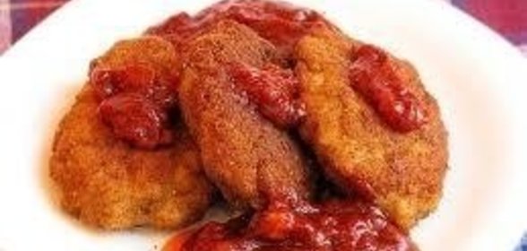 Куриные котлеты в остром соусе