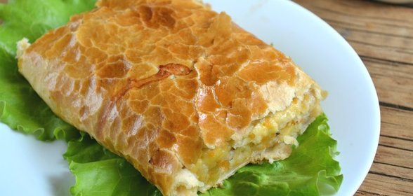 Рулет из рыбы с сыром