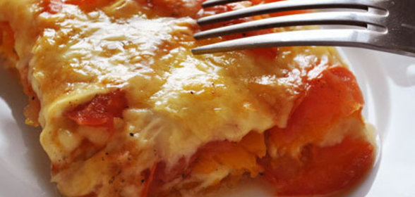 Запеканка с тыквой