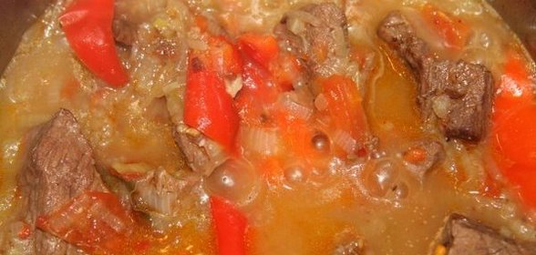 Гуляш из говядины