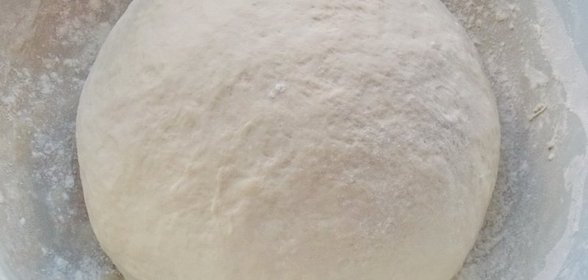 Тесто на кефире с картошкой