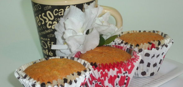 Португальские пушистые кексики с рисовой мукой ( bolos de arroz)