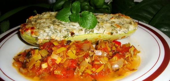 Кабачки по римски