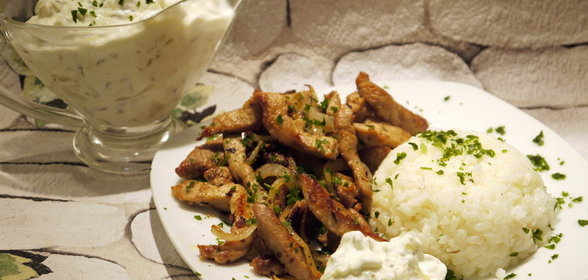 Мясо по-гречески „Γύρος