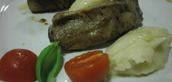 Пюре из картофеля и сельдерея