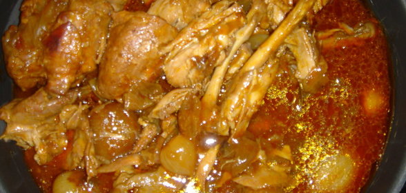 стефадо из кролика