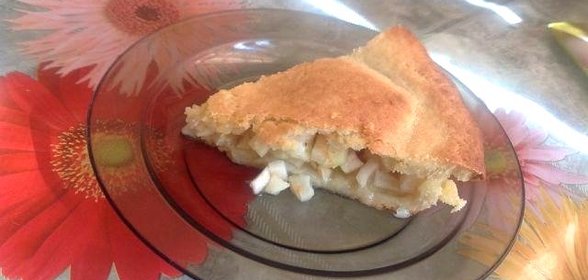 Польская яблочная шарлотка