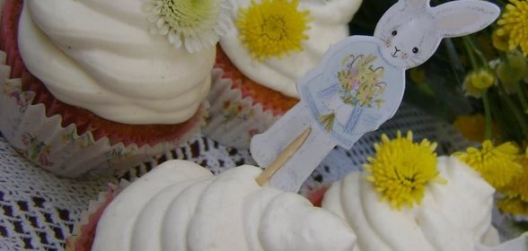 Морковные капкейки