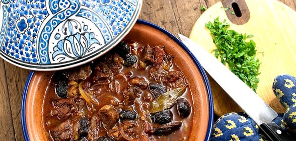 Тажин марокканский с говядиной