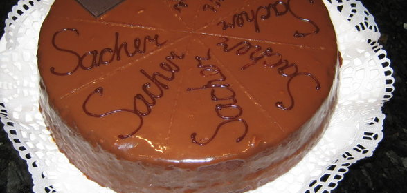 Торт Sacher (Захер) - ещё один вариант