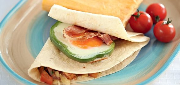 Завтрак в тортилье