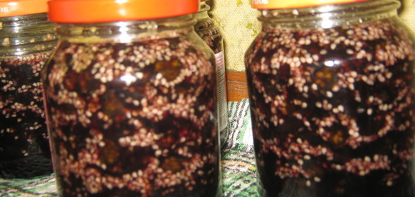 Варенье из паслена черного