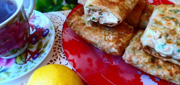 Ленивые рыбные пирожки.ФМ,Доброе утро,Родной!