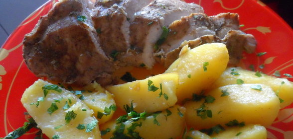 Грудка индейки с картофелем в мультиварке