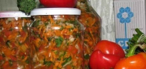 Заправка для борща на зиму без свеклы