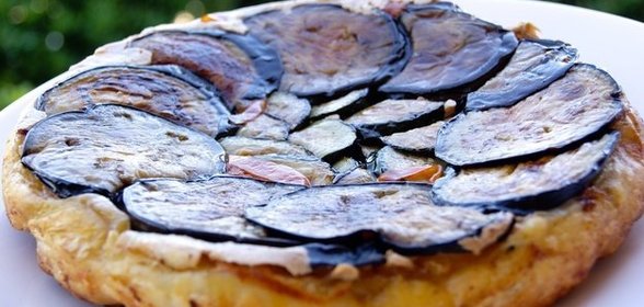 Слоеный пирог с овощами и рикоттой