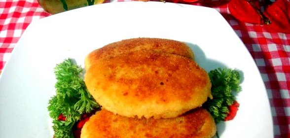 Картофельные зразы с куриным мясом