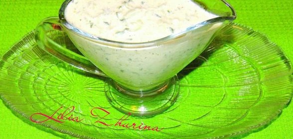 Зеленый соус на зиму