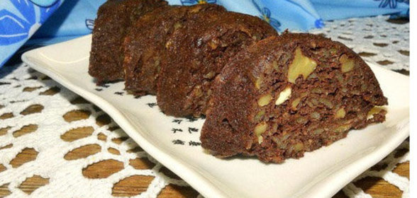 Шоколадный кекс из картофеля