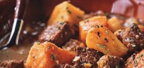 Фрикасе из тетерева в шампанском со сливками