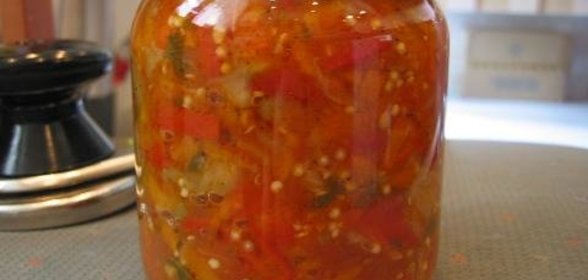 салат овощной на зиму