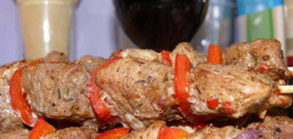 Быстрый шашлык на шпажках дома