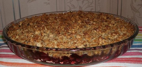 Малиновый крамбл