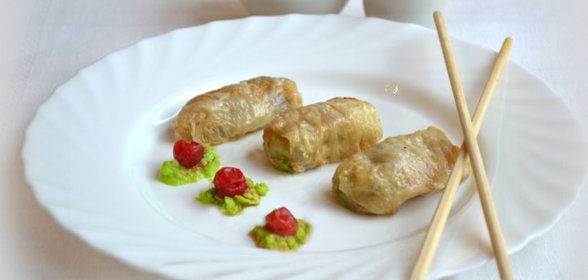 Постные голубцы из пекинской капусты