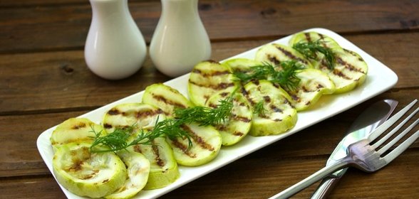 Кабачки жареные без масла