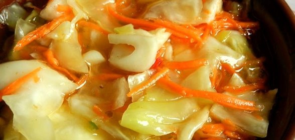 Капуста маринованная с имбирем