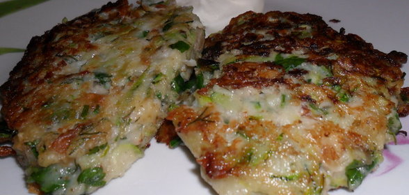 Котлеты из цукини с фетой