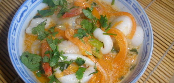 Карри из морепродуктов от бедных тайских рыбаков