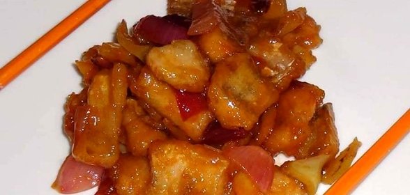 Рыба в кисло-сладком соусе
