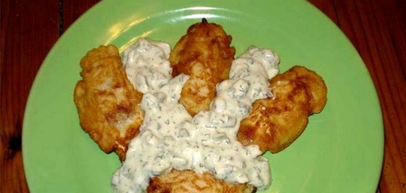 Рыбное филе в кляре