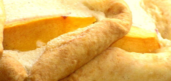 Творожное печенье с фруктами (варинат)